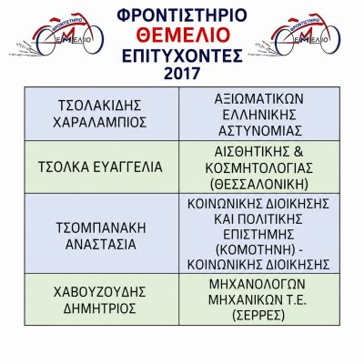 Επιτυχόντες 2016 - 2017 (8)