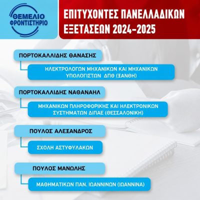 Επιτυχόντες 2024 2025 7